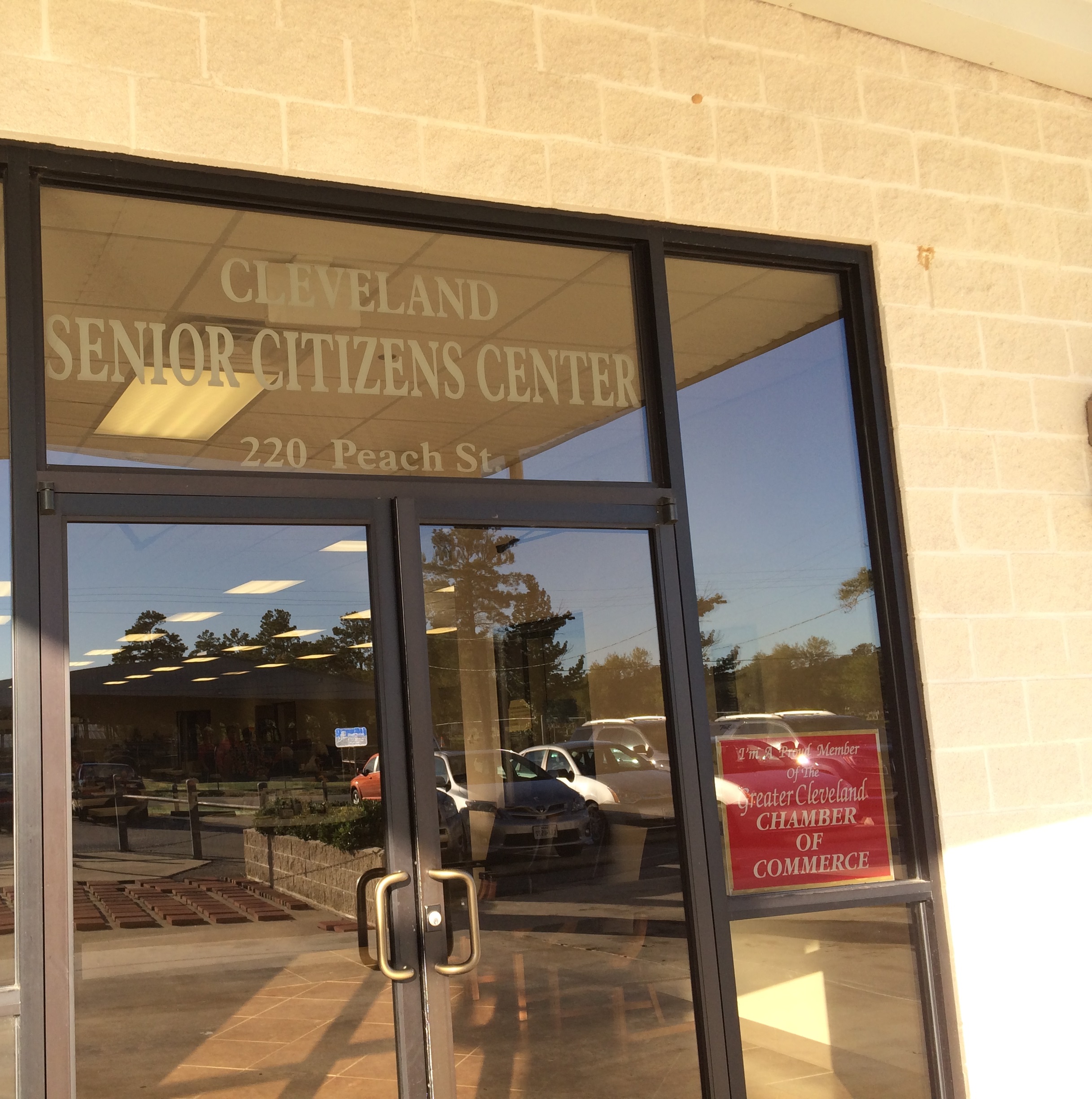Cleveland Senior Citizens Center Front Door